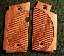 Sig Sauer P238 Checkered Wood RHYNO Grips