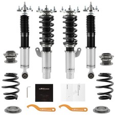 24 Click Damper Adj. Coilovers Shocks Absorbers Kit For BMW E46 3-Series 98-05