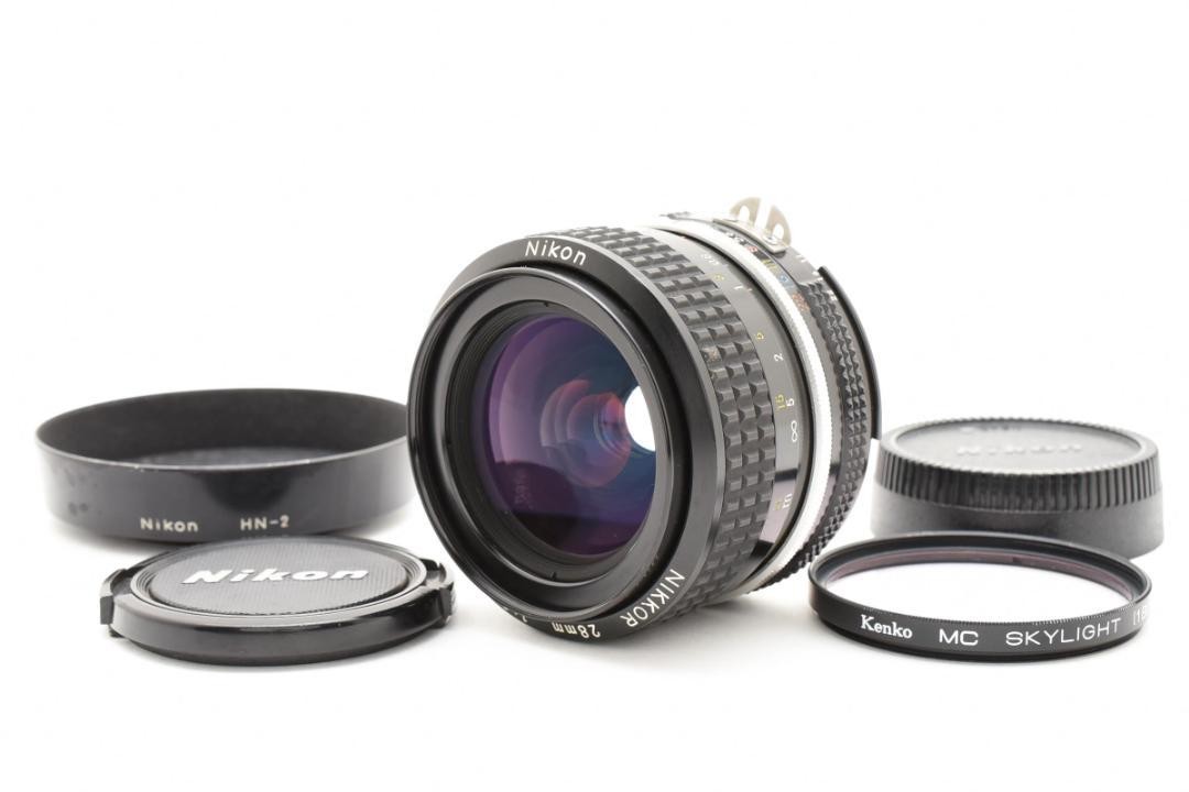 超美品 NIKON ニコン AI NIKKOR 28ｍｍ f2.8 M167 Nikon Ai Nikkor 28Mm F2.8 M167 | eBay