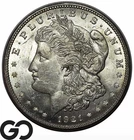 1921-D Morgan Silver Dollar Coin, Nice Final Year Issue