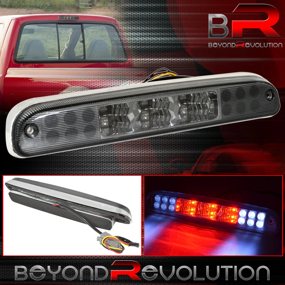 Faro proyector ahumado LED tercera lámpara de freno marcador de carga para Ford F350 11-15 Foto 3 de 4