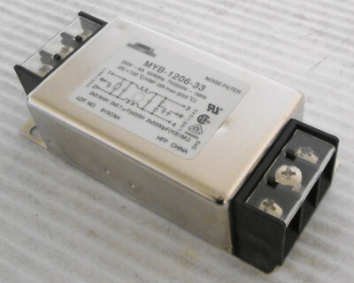 Lambda MYB-1206-33 Noise Filter 250V 6A 50/60Hz TV2500V 1MIN -25/+100°C/HMF