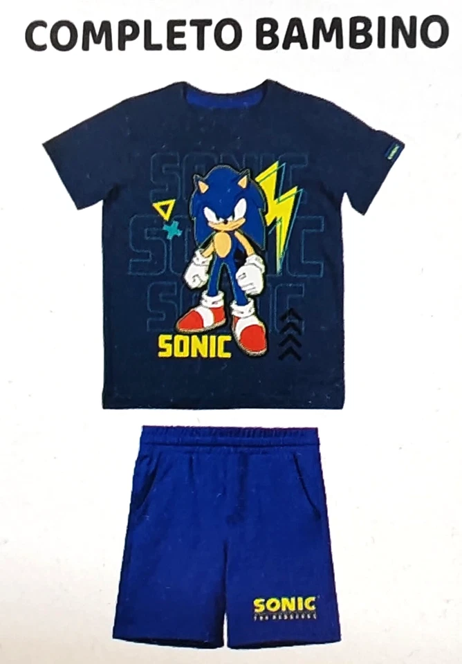 COMPLETO SONIC BIMBO ESTIVO - Immagine 2 di 4