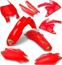 Cycra Powerflow Honda Full Body Plastic Kit-CRF 250R-10-13-Red