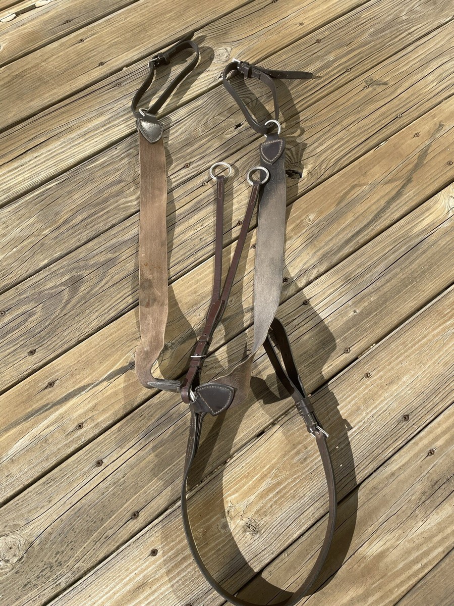 Martingale D'entraînement Running – Cuir Marron – Vespucci