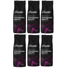Brooklyn Beans Fuhgeddaboutit, Dark Roast, 6 pack (72 ounces total)