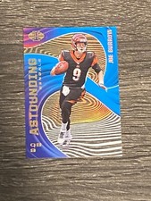 2020 ILLUSIONS JOE BURROW ROOKIE ASTOUNDING BLUE /299 BENGALS