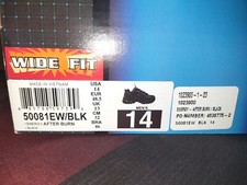 Skechers Men Energy AfterBurn Casual Sneakers 50081 BLK - Brand New in Box-14US