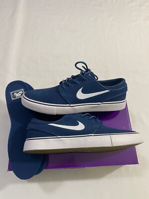 New Mens Size 7 Blue Nike SB Zoom Janoski OG+ Skateboarding  display picture 3