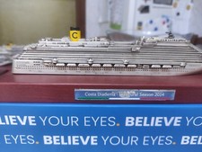 MODELLINO MODEL SHIP NAVE COSTA DIADEMA - COSTA CLUB - COSTA CROCIERE 