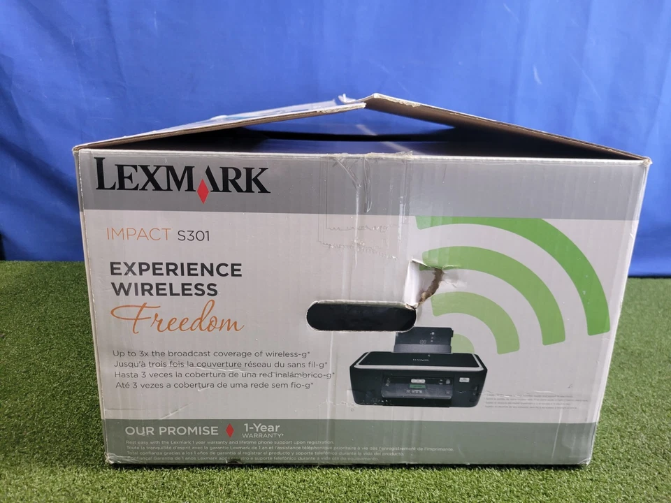 Wireless WiFi Printer - Lexmark Impact S301 New  - Image 2 of 4