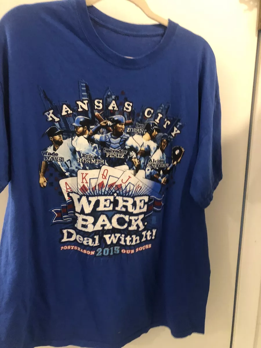 Kansas City Royals 2015 MLB Baseball Playoffs were Back Graphic
