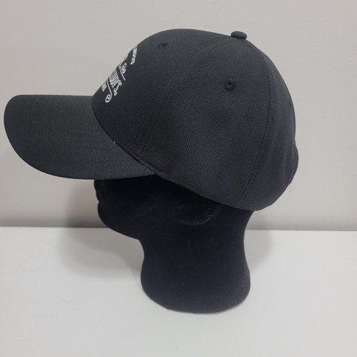 Gorra de béisbol para hombre Dr McGillicuddy's unisex negra blanca - Imagen 3 de 3