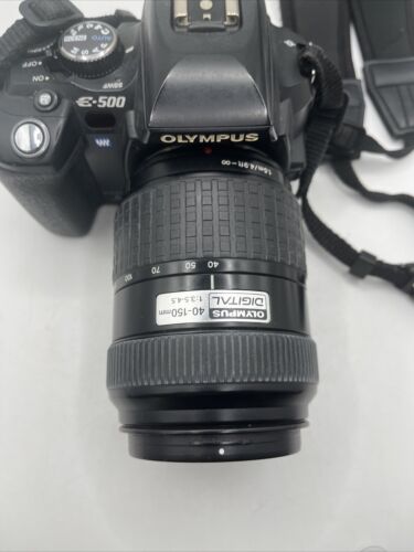 Olympus EVOLT E-500 8,0 megapixel fotocamera reflex digitale - nero con obiettivo 40-150 m e 2 batterie - Foto 6 di 12