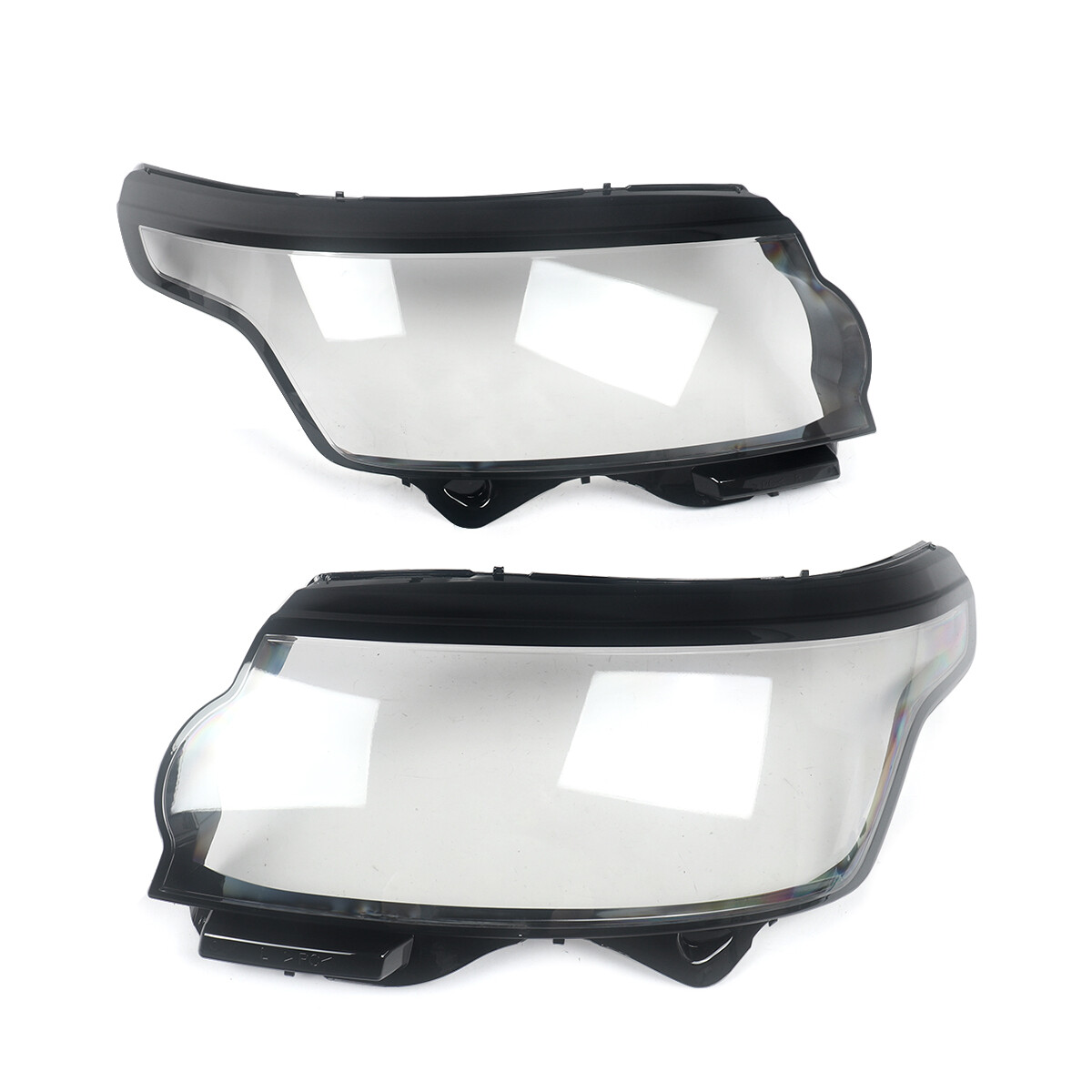 1Pair Headlight Headlamp Lens Cover Housing For Range Rover Vogue L405 2013-2017