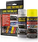 Car Lens Tinting Kit Headlight Tail Side Light Spray & Remover E-TECH - Yellow