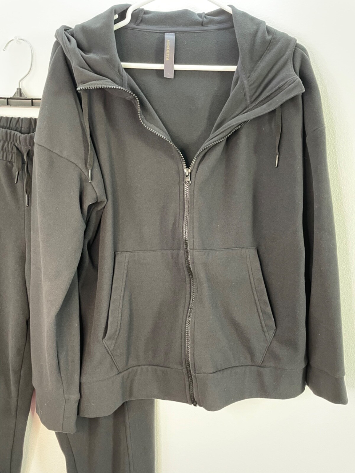 Mondetta Solid Black Women’s Jogging  Set Ladies … - image 6