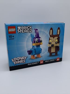 Lego 40559 Brickheadz Road Runner & Wile E. Coyote - Neu