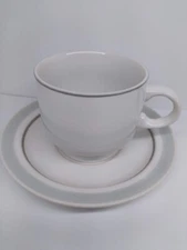 Galleria Stoneware Vintage Tea Cup & Saucer Set. Made in Japan