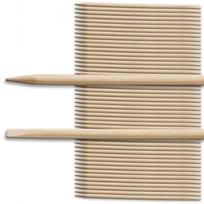 Rosenholzstäbchen – 10 Stück, Je 10 Cm, Naturbelassenes Holz
