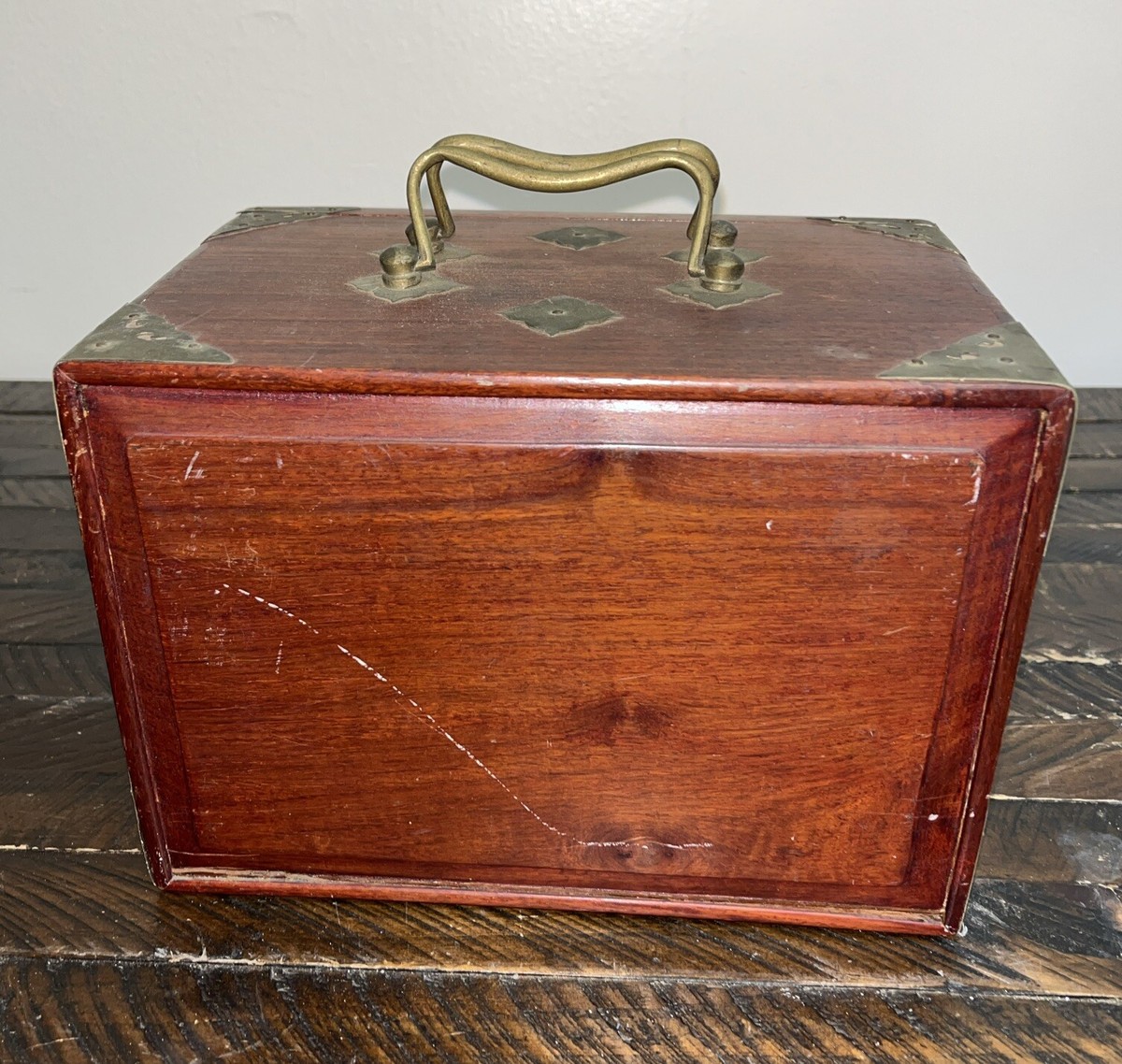 Antique Vintage Mah Jong Set #145 Tiles Case Bakelite Dice | eBay