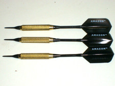 Soft Tip Darts New, 18 Gram Brass with Aluminum Shafts 3309