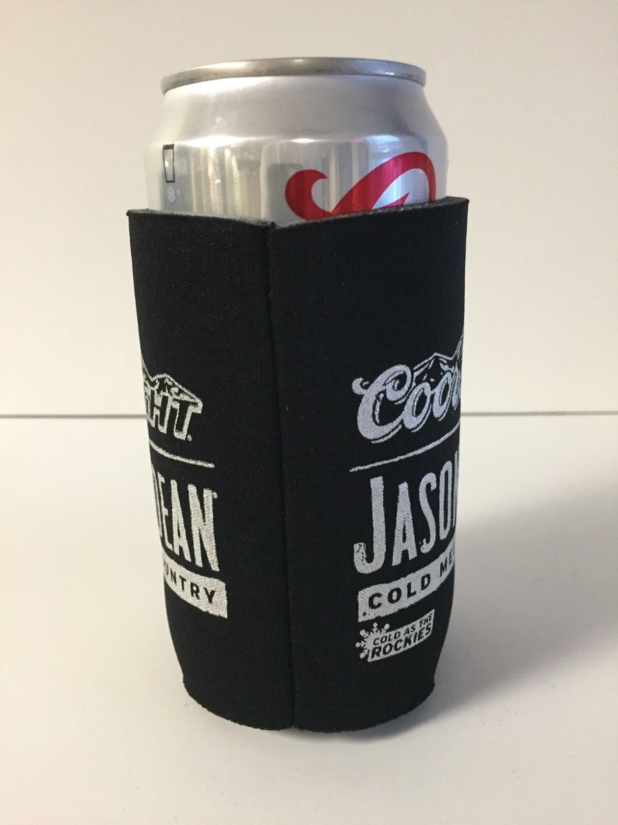 Coors Light Jason Aldean Beer Can / Bottle Koozie Cooler - One (1