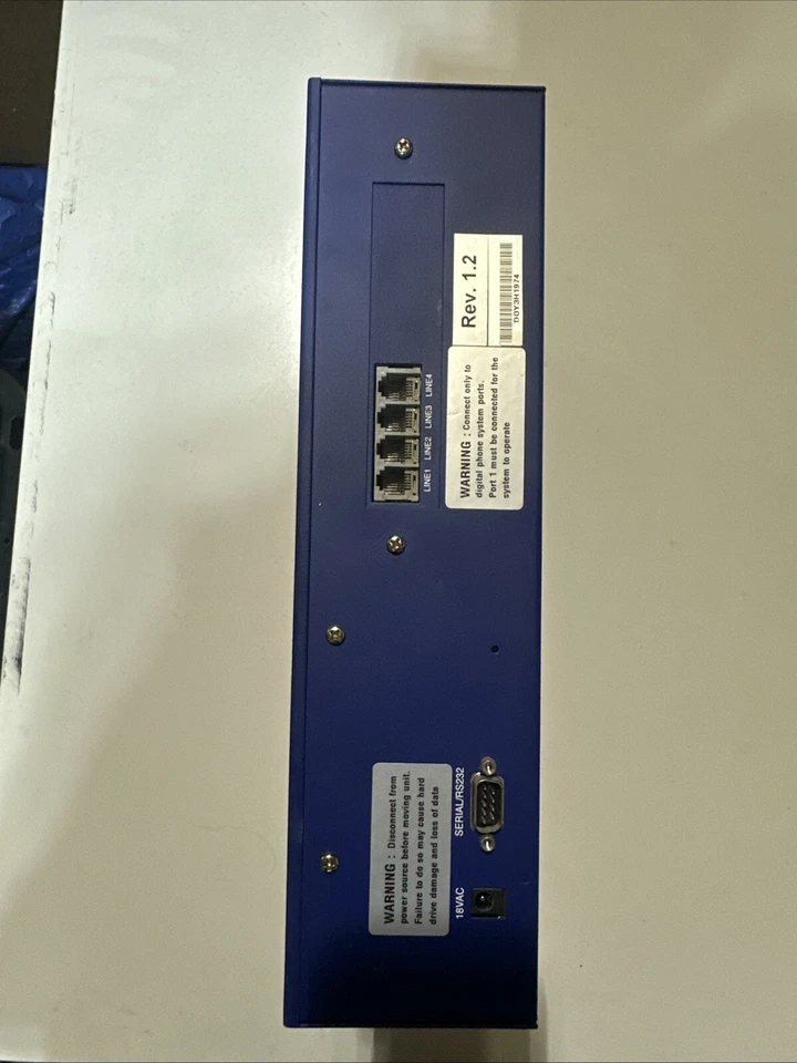 Vodavi Communications Systems Digital Voice Mail System DHD-04/Dolphin 303-04 - Image 2 of 4