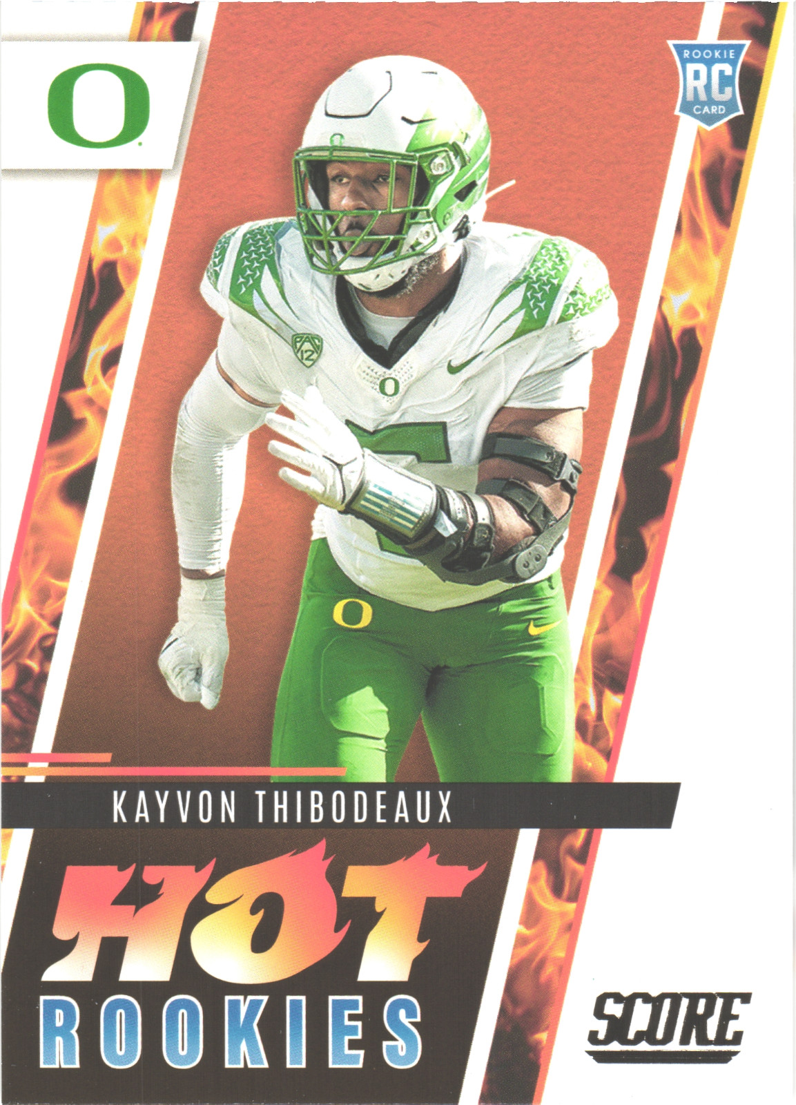 2022 Panini Score Hot Rookies Kayvon Thibodeaux