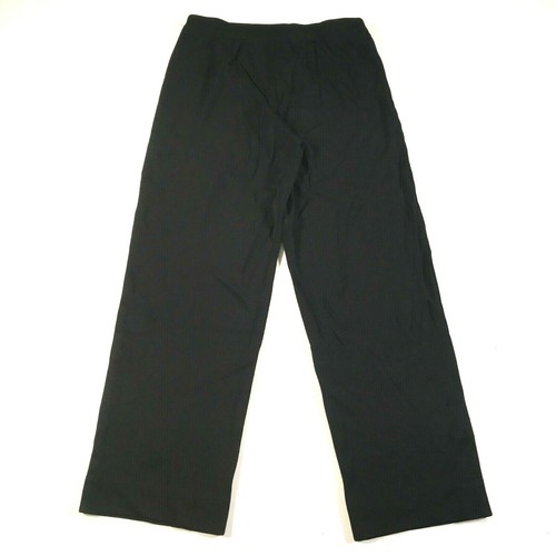 Black Wide Leg Flowey Straight Knit | eBay