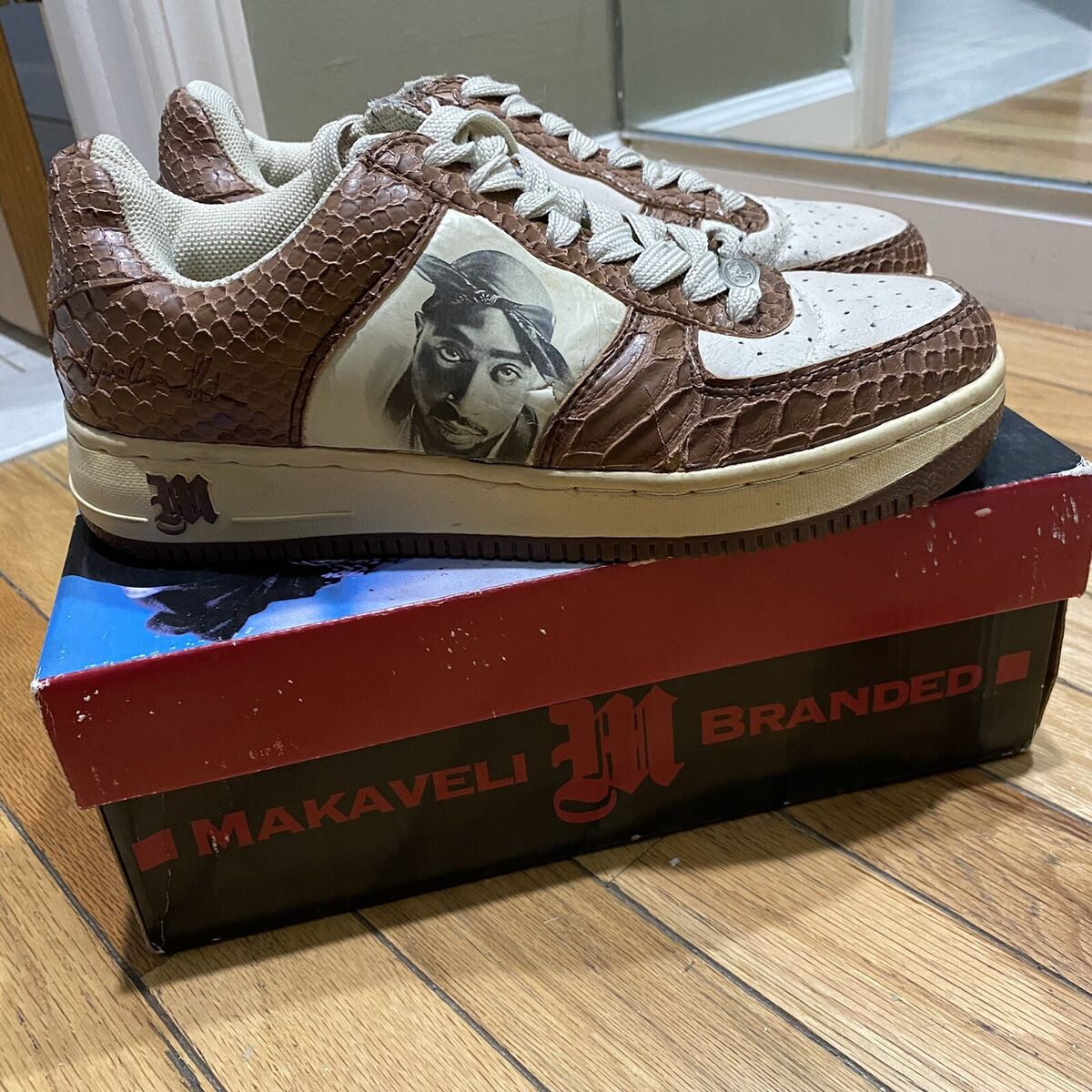 Makaveli Branded Tupac Shakur 2pac Women's US SZ 6.5 Shoes Makaveli Branded Tupac Shakur 2pac Women's US SZ 6.5 Shoes