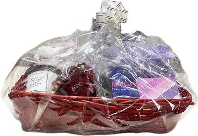 Großes Weihnachtsgeschenkset Machen Sie Ihren eigenen Korb Korb Korb Wein Essen Korb Kit Weihnachten