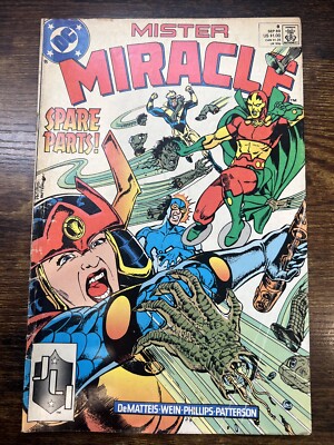 Mister Miracle #8 1989 DC Comics Comic Book b&b