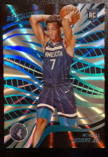 2022-23 Panini Revolution Sunburst Numbered /75 Rookie RC #136 Wendell Moore Jr.