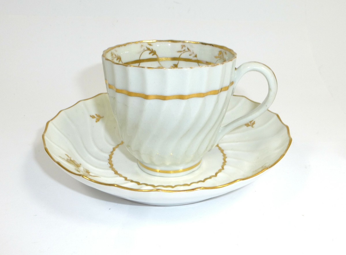 18th Century Worcester Cup with Saucer England A-29 | eBay