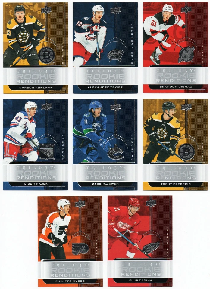 2019-20 Upper Deck Trilogy Rookie Renditions RC Complete Set Break - Pick Any - Image 3 of 4