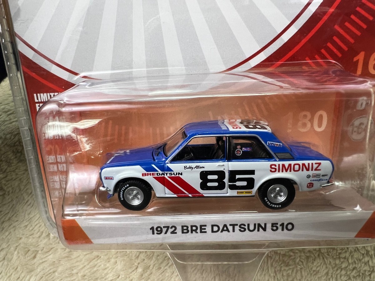 🎌🎌🎌Greenlight Tokyo Torque 1972 Bre Datsun 510 #46 Red