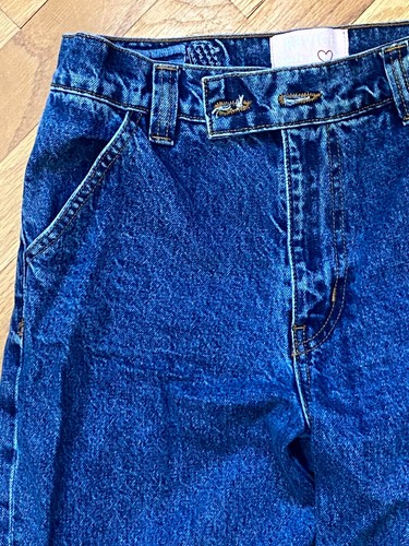 Revice Womens Ultra Blue Denim The Baja Cargo Wide Leg Jeans Size 26 - Picture 3 of 7