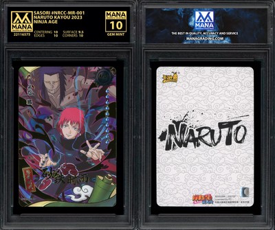 NARUTO KAYOU SASORI #NRCC-MR-001 NINJA AGE MANA 10 GEM MINT -AI 