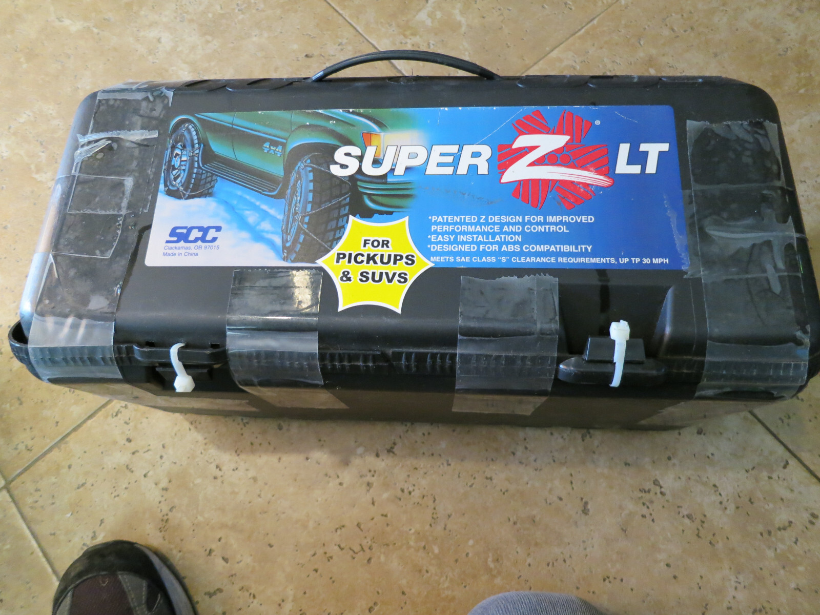 Security Chain Company ZT741 Super Z LT Light Truck and SUV Tire Snow