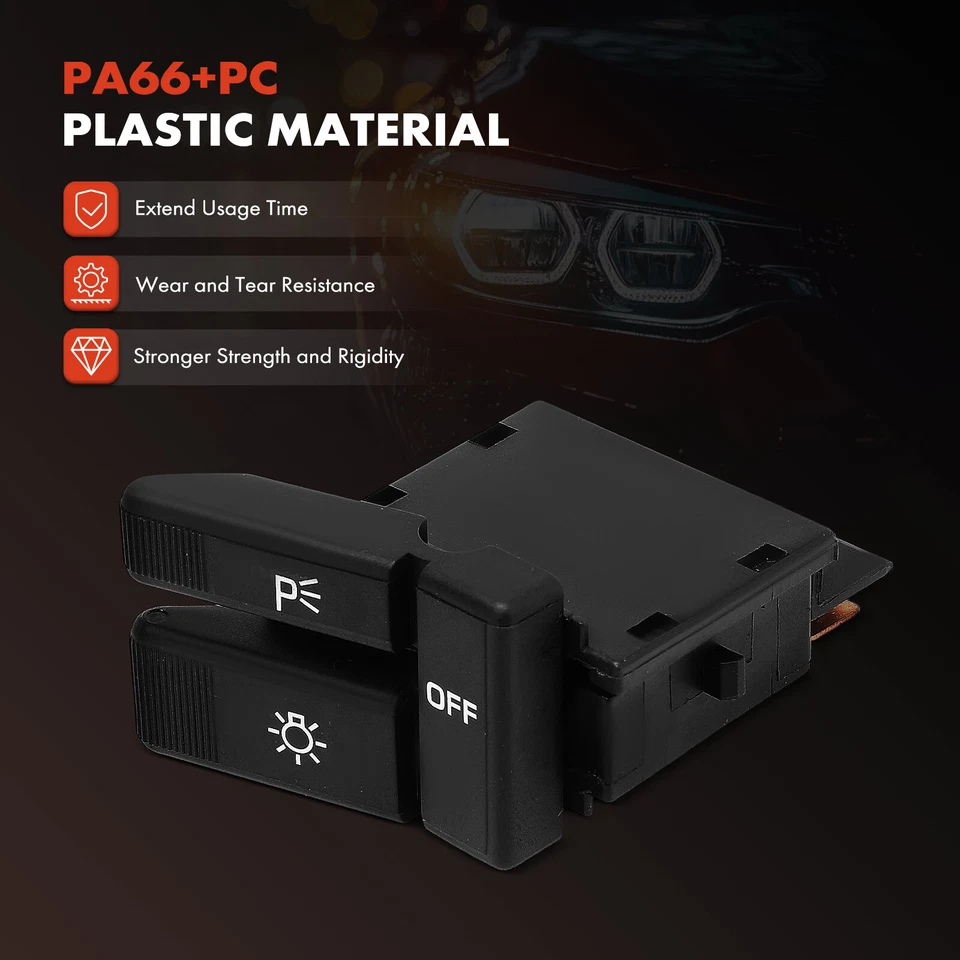 Interruptor de faros para Chevrolet S10 Blazer 85-94 GMC S15 Jimmy Safari Oldsmobile Foto 3 de 4