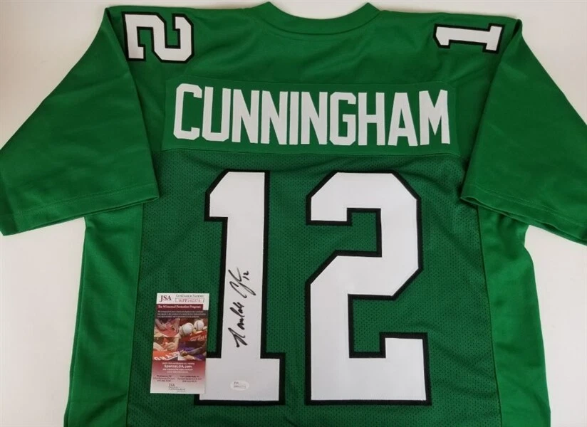 Randall cunningham signed deals jersey