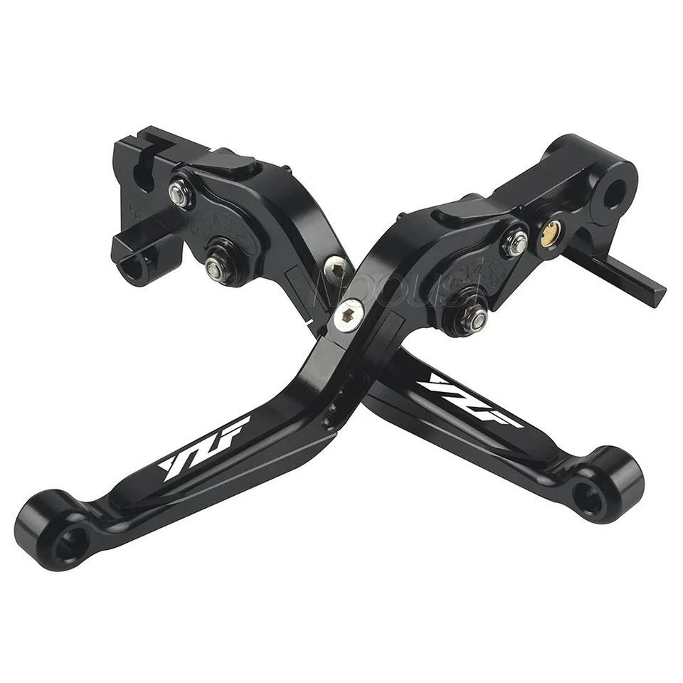 Palancas de freno de embrague extensibles ajustables CNC para Yamaha YZF-R1 R1M/R1S YZF-R6 Foto 4 de 4