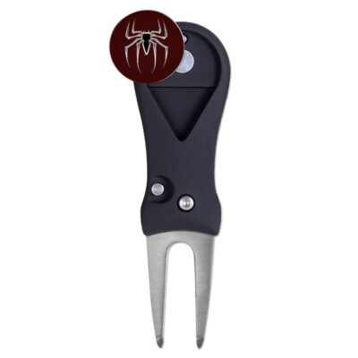 Spiderman Spider Man Marvel Superhero Golf Ball Marker +Switchblade Divot Tool