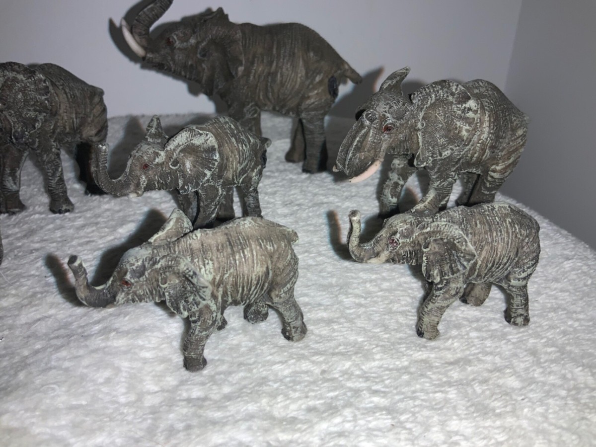 11 Toy Elephant Figures | eBay