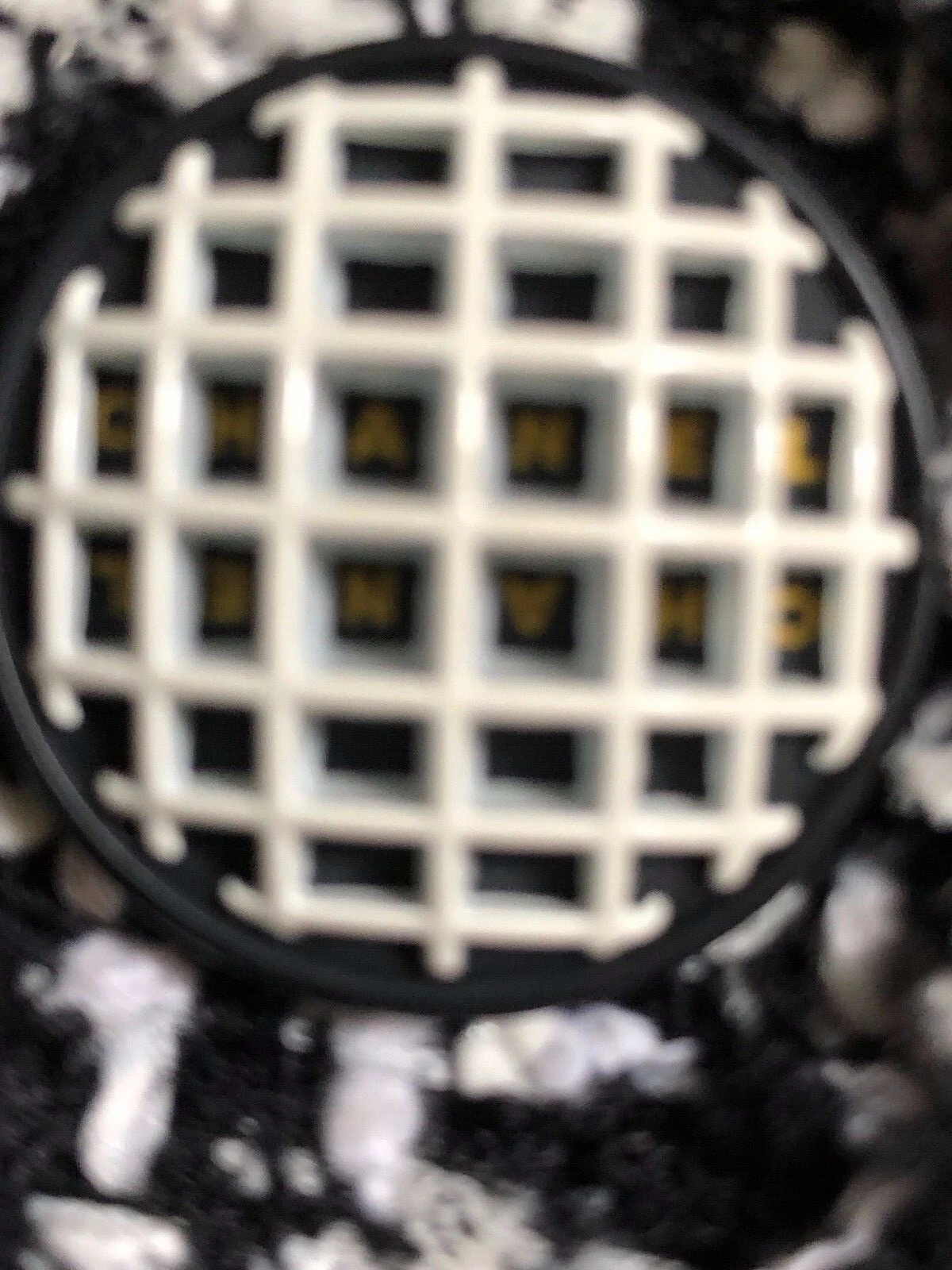 CHANEL 09P VINTAGE TWEED GIACCA NERA IMPANATA BORDO CAMELIA CC BOTTONI FR38 40 $8K