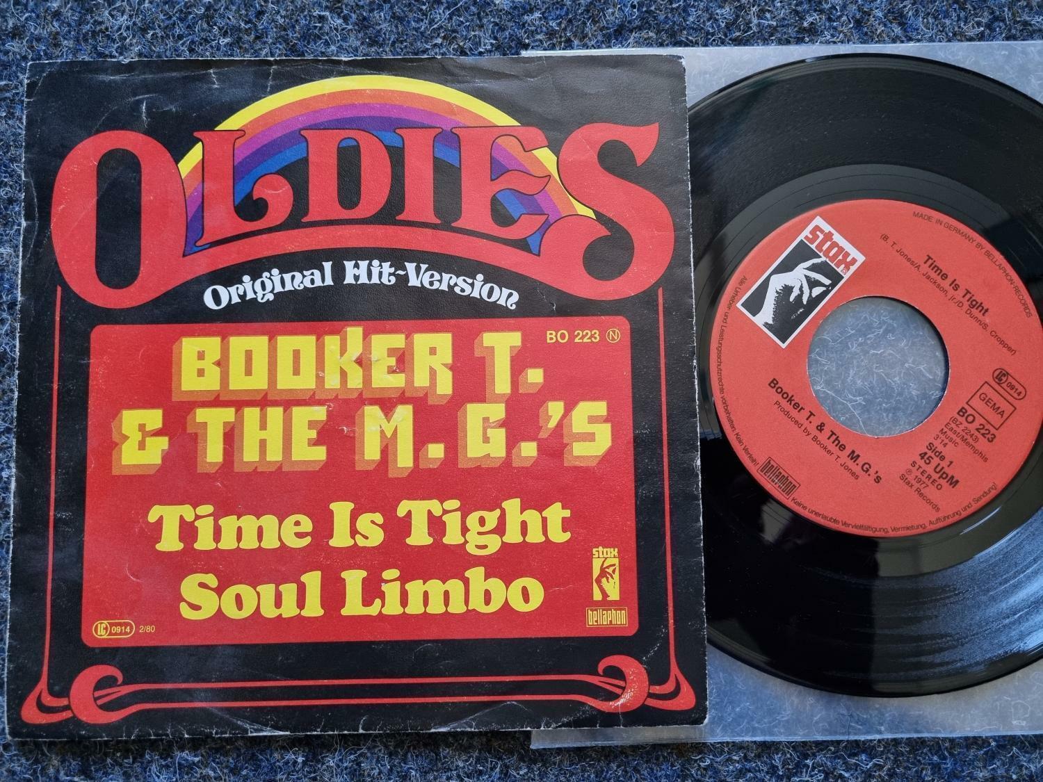 7"" Single Vinyl Booker T. & the M.G.'s - Time is tight/ Soul limbo Germany