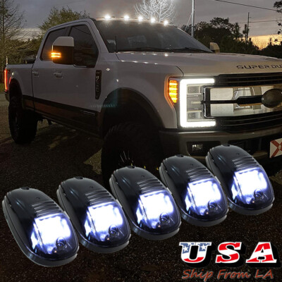 Cab Roof Top Marker Lights White Led Clearance Italy - Foto 13