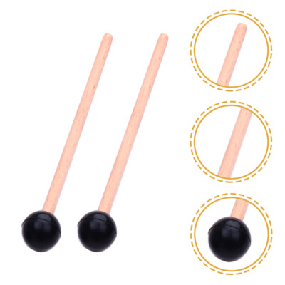  2 Stück Percussion Mallet Stick Hand Pan Marimba Sticks Kind Kleinkind Drumstick