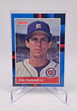 1988 Donruss Baseball Alan Trammell Detroit Tigers #230 HOF